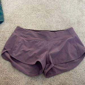 Rare speed up shorts 2.5 inch lululemon